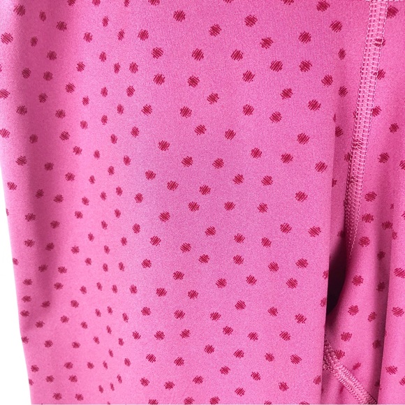 Nike Yoga Pink Dots 7/8 Leggings High Rise New Size S - Picture 8 of 14